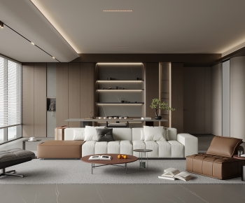 Modern A Living Room-ID:396130156