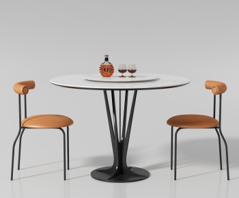 Modern Dining Table And Chairs-ID:734323985