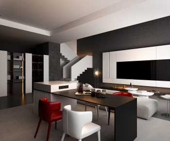 Modern Dining Room-ID:974587925