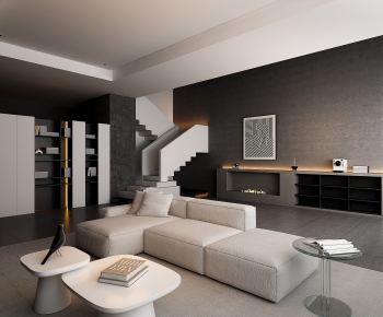 Modern A Living Room-ID:779488096