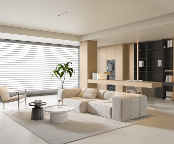 Modern A Living Room-ID:402950053