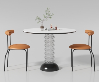 Modern Dining Table And Chairs-ID:614816902