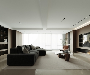Modern A Living Room-ID:714236977