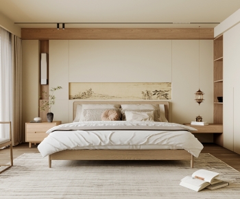 New Chinese Style Bedroom-ID:756926067