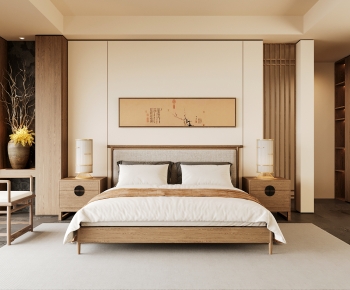 New Chinese Style Bedroom-ID:829464916