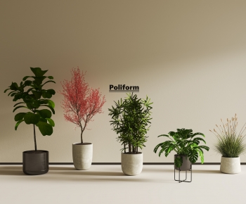 Modern Ground Green Plant Potted Plants-ID:351515051