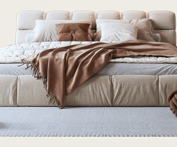 Modern Double Bed-ID:446022998