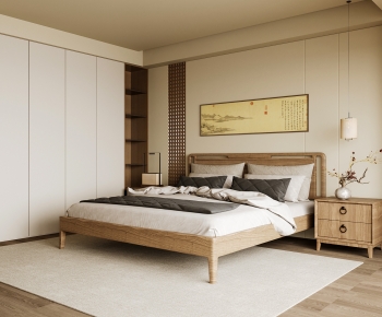 New Chinese Style Bedroom-ID:571880107