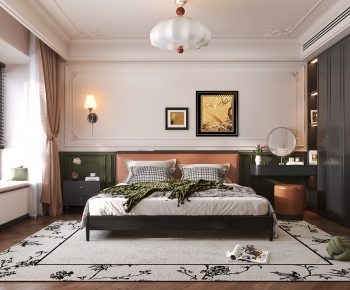 French Style Bedroom-ID:155215027