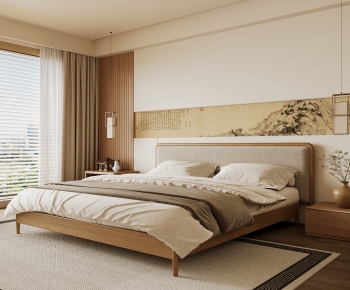 New Chinese Style Bedroom-ID:182979158