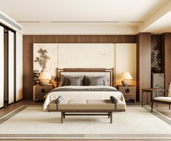 New Chinese Style Bedroom-ID:913161048