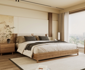 New Chinese Style Bedroom-ID:849956042