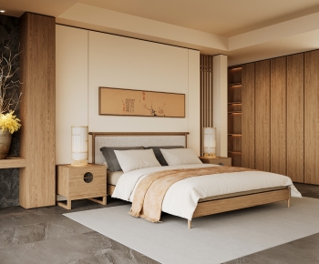 New Chinese Style Bedroom-ID:584974056