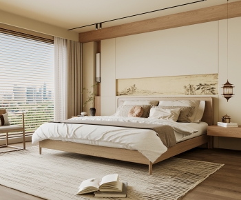 New Chinese Style Bedroom-ID:467701919