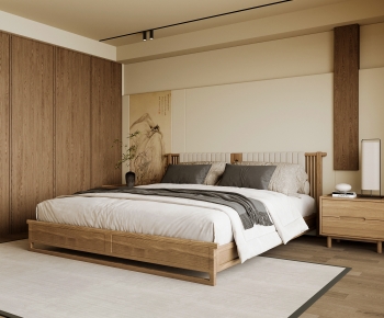 New Chinese Style Bedroom-ID:453202016