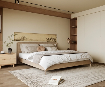 New Chinese Style Bedroom-ID:767405995