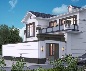 New Chinese Style Detached Villa-ID:786624919