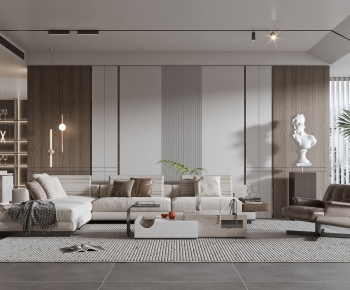 Modern A Living Room-ID:502522955