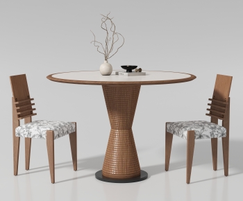 Modern Dining Table And Chairs-ID:645025972