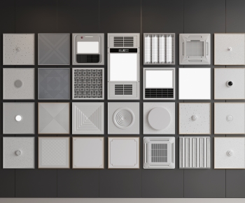 Modern Suspended Ceiling-ID:840738063