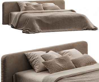 Modern Double Bed-ID:458340622