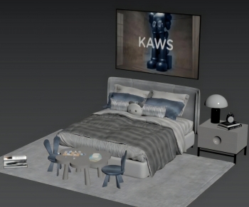 Modern Child's Bed-ID:247576006