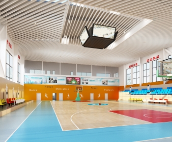 Modern Basketball Arena-ID:163702969