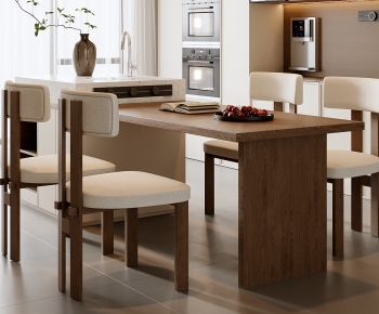 New Chinese Style Dining Table And Chairs-ID:437930111
