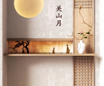 New Chinese Style Hallway-ID:562016964