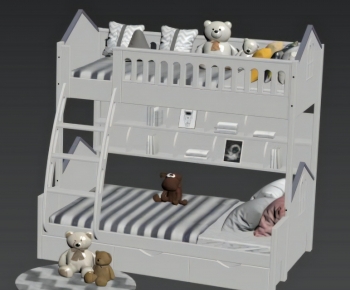 Modern Bunk Bed-ID:979600914