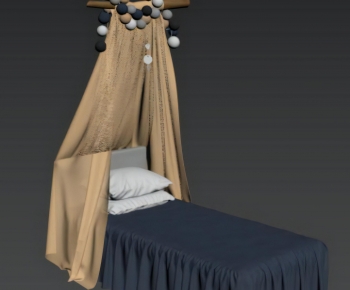 Modern Child's Bed-ID:401627066