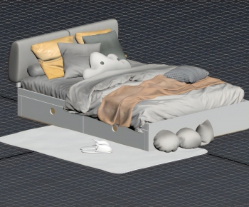 Modern Child's Bed-ID:769912965