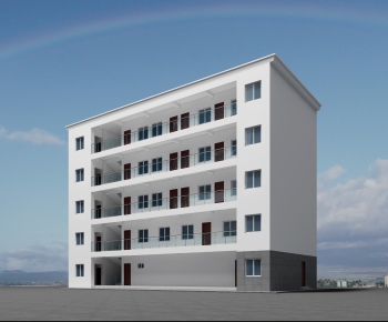 Modern Residential Building-ID:555593975