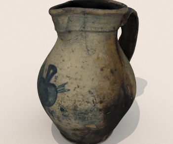 European Style Clay Pot-ID:120377066