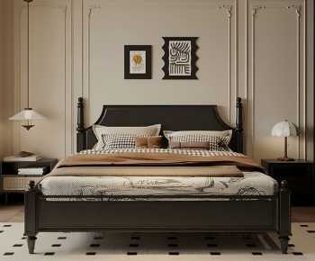 French Style Double Bed-ID:590508946