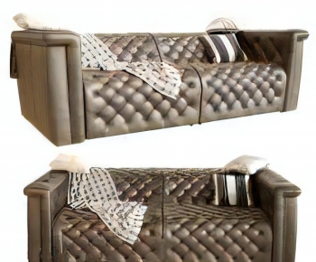 Simple European Style A Sofa For Two-ID:240391973