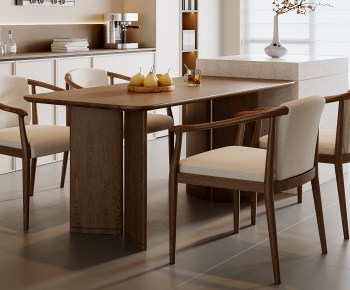 New Chinese Style Dining Table And Chairs-ID:270910023