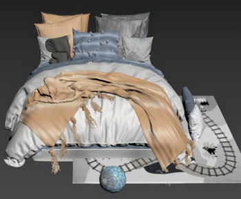Modern Child's Bed-ID:422729022