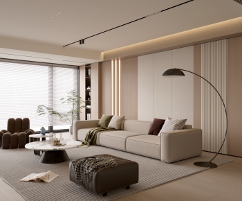 Modern A Living Room-ID:201079827