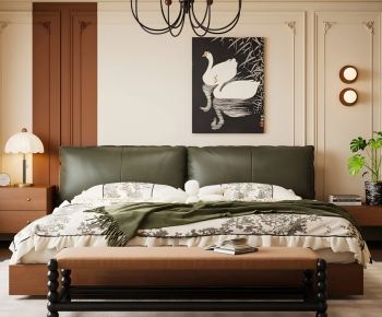 French Style Double Bed-ID:120890193