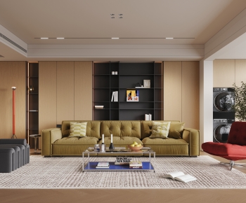 Modern A Living Room-ID:403902055