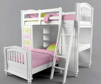 Modern Bunk Bed-ID:291486989