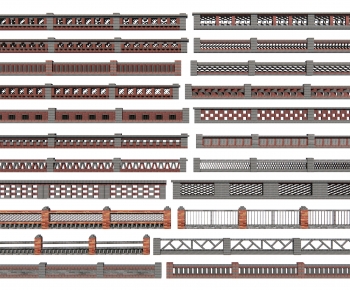 Chinese Style Fence-ID:894368896