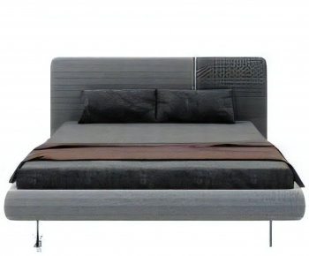 Modern Double Bed-ID:220855951