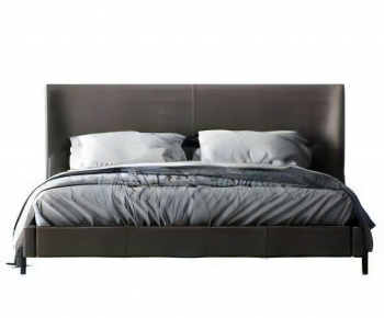 Modern Double Bed-ID:376194003