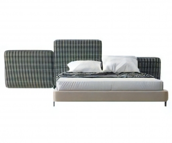 Modern Double Bed-ID:466059925