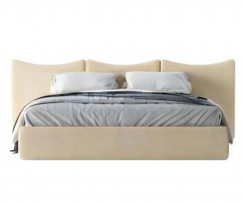 Modern Double Bed-ID:651602036