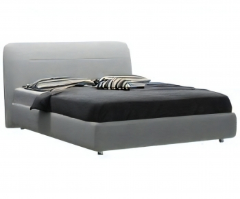Modern Double Bed-ID:844052081
