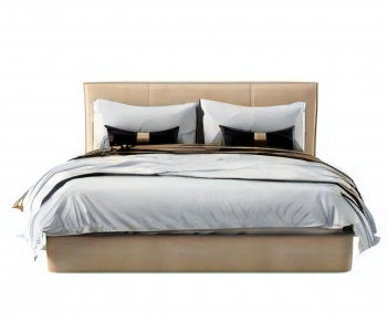 Modern Double Bed-ID:578897953