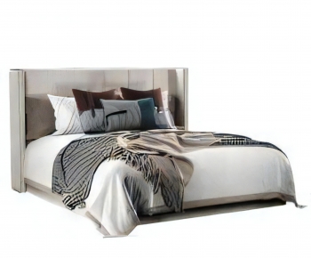 Modern Double Bed-ID:326174978